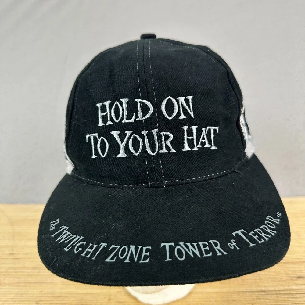 VTG Disney The Twilight‎ Zone The Tower Of Terror youth Hat 90's Goofy's Hat Co.